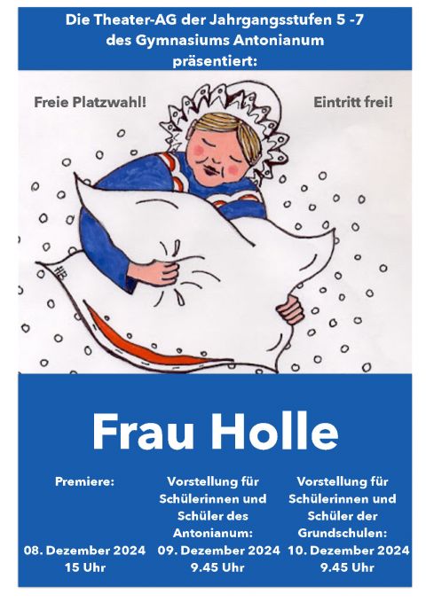 Plakat Frau Holle